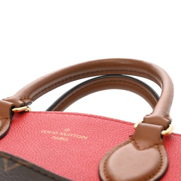 LOUIS VUITTON Monogram Fold Tote PM 2WAY Cerise/Crème/Noir - Picture 4 of 10